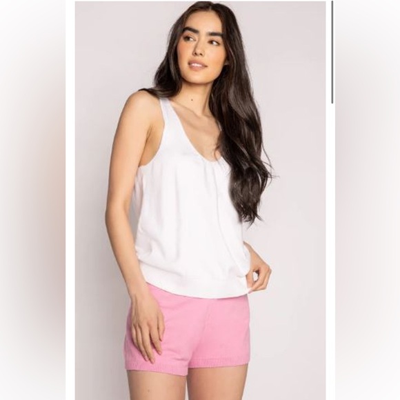 PJ Salvage Soft Knit V-Neck Sleep Tank - Picture 1 of 6